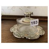 COVERED SERVING DISH W/ LINER