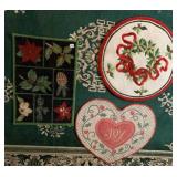 CHRISTMAS THEME THROW RUGS