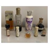 VINTAGE PERFUME, LIPSTICK CASES, LOTION, MINI