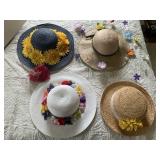 LADIES WOVEN HATS