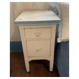 PAIR OF MATCHING 2 DRAWER NIGHTSTANDS, 15X19.5X26