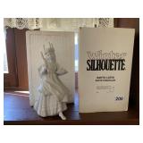 WINTER SILHOUETTE SANTA LUCIA PORCELAIN DEPT. 56
