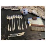 BETHANY LOVE DESIGN GIRL W/ PUMPKIN, SILVERPLATE