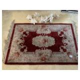 ROPE OF WHITE FELT ROSES, 2