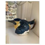 STAFFORDSHIRE BIRD TEAPOT
