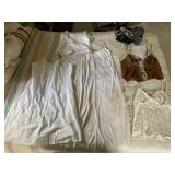 RALPH LAUREN WHITE FULL SLIP, CAMISOLES, FULL