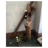 WIRE HANGING BASKET, TOPIARY BICYCLE