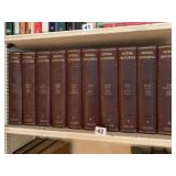 NATION ENCYCLOPEDIA COLLIER 10 VOLUME COMPLETE