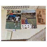 US OPEN 1973 & 1974 MAGAZINES
