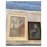 17X13 AND 22X9 FRAMED PRINTS