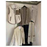 WOMENï¿½S TOPS, SZ S/M, INCLUDING TALBOTS, SHERPA