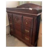CHERRY CHANGING TABLE & CRIB AND CRADLE - NEED