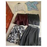 4 SKIRTS AND TOP AND JACKET - JOSEPH A M, LOFT