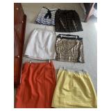 6 SKIRTS HALOGEN 10, LOFT 8, INC. 14, WORTHINGTON