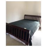 FULL SZ. HEADBOARD, FOOT BOARD AND SIDE BOARDS