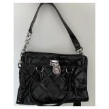 MICHAEL KORS BLACK PURSE LIKE NEW