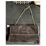 MICHAEL KORS PURSE W/ CHAIN STRAP AND TRIM LIKE