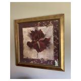 RICHARD A HENSON FRAMED PRINT 29" X 29"