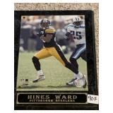 HINES WARD PLAQUE