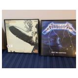 LED ZEPPELIN & RIDE THE LIGHTNING FRAMED