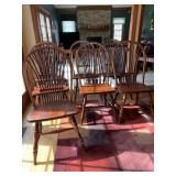 STURDY CHAIRS ROUNDED BACKS