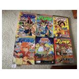 ANIME SHONEN JUMP 6 MAGAZINES AND GAME