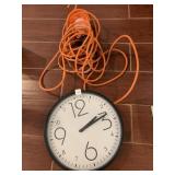 TROUBLE LIGHT AND BATTERY OP CLOCK