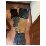 6 PAIRS SLACKS VANS VENUS, TALBOTS 6