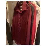 DRESS SHIRTS M INC.  VAN HEUSEN 32/33, BUFFALO