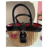 COACH WOVEN BAG