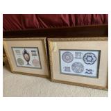 URN PRINT AND PLATES 16.5" X 20"