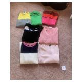 7 SWEATERS TALBOTS M, FOREVER 21 L