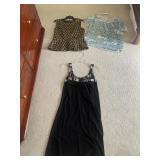 BLACK DRESS, 2 TOPS, 2 DRESSES INCL. KATE SPADE