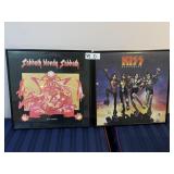 SABBATH BLOODY SABBATH - KISS FRAMED