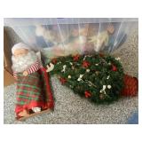 SLEEPING SANTA, WALL TREE