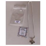 STERLING I LOVER VOLLEYBALL NECKLACE