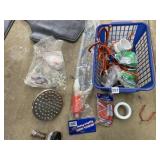 SHOWER HEAD, LARGE HOOKS, PUMP SIPHON