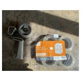 TAPE DISPENSER AND 3 ROLLS TAPE