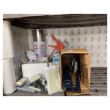 OILER, GREASE GUN, ROCKER SWITCHES, SWITCH PLATE