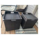 STORAGE CUBES W/ LIFT OFF TRAY TOP 18" H X 17.5"