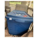 STORAGE TOTE W/ LID