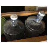 2 WATER JUGS