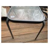 ALUMINUM TABLE 17" H X 16