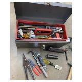 TOOLBOX, SOCKET, SNAP ON SCREWDRIVER, METAL