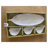 CONDIMENT SET 4 PC. NEW IN BOX