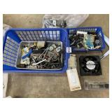 RADIO SHACK COOLING FAN, OUTLET SWITCH, HARDWARE