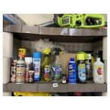 GLASS CLEANER, STARTING FLUID, INVISIBLE GLASS,