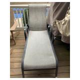 WOODARD CHAISE ON WHEELS WITH COVERS