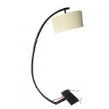 IRON BASE FLOOR LAMP BRONZE FINISH 6