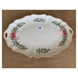 LENOX 17" DOUBLE HANDLE PLATTER